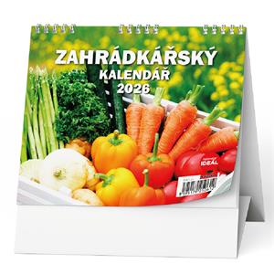Stolní kalendář 2026 IDEÁL - Zahrádkářský kalendář