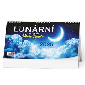 Stolní kalendář 2026 Lunární kalendář Pavla Skácela