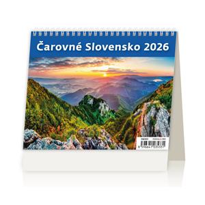 Stolní kalendář 2026 MiniMax - Čarovné Slovensko