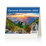 Stolní kalendář 2026 MiniMax - Čarovné Slovensko