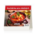 Stolní kalendář 2026 MiniMax - Kuchárka pre všetkých