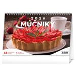 Stolní kalendář 2026 Múčniky a sladkosti