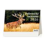 Stolní kalendář 2026 - Poľovnícky kalendár