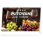 Stolní kalendář 2026 Putování za vínem