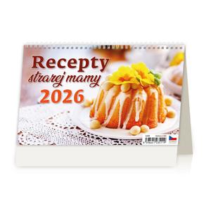 Stolní kalendář 2026 - Recepty starej mamy