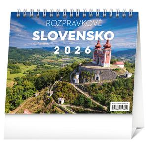 Stolní kalendář 2026 Rozprávkové Slovensko