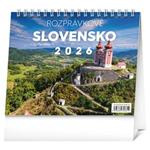Stolní kalendář 2026 Rozprávkové Slovensko