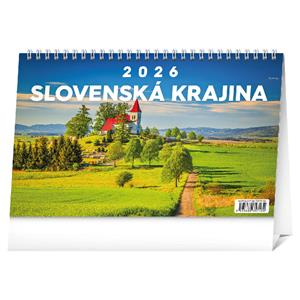 Stolní kalendář 2026 Slovenská krajina