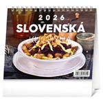 Stolní kalendář 2026 Slovenská kuchyňa