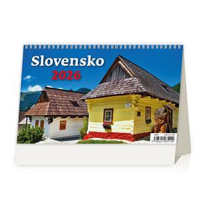 Stolní kalendář 2026 - Slovensko