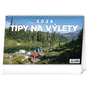 Stolní kalendář 2026 Tipy na výlety