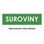 SUROVINY, zelená, plast 1 mm 190x90 mm