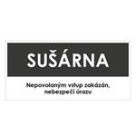 SUŠÁRNA, šedá, plast 2 mm 190x90 mm