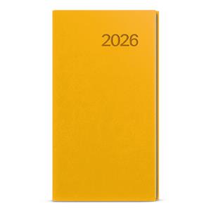 Týdenní diář 2026 Jakub Vivella kapesní - okrová