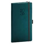 Týdenní diář 2026 kapesní Aprint Top - petrolejová