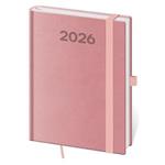 Týdenní diář A5 2026 Print Pop - růžová