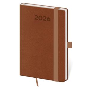 Týdenní kapesní diář 2026 Print Pop - mousse