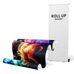 Výroba banneru Roll up banneru PVC 520 g/m2 - tisk4/0, 800 x 2000 mm