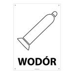 WODÓR, płyta PVC 2 mm z dziurkami, 148x210 mm