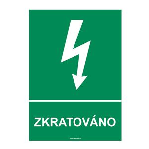 ZKRATOVÁNO, plast 1 mm, A4